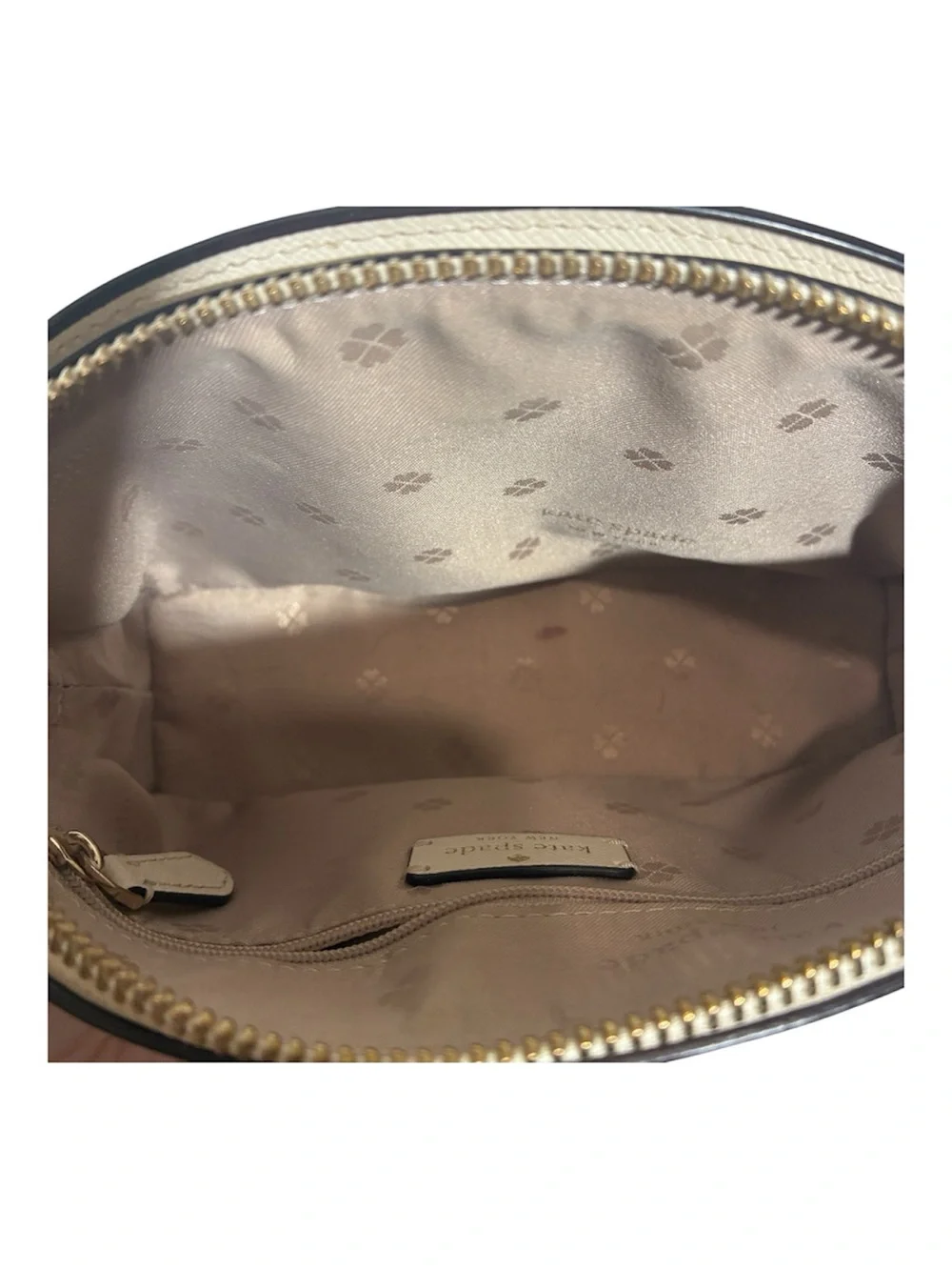 kate spade cream crossbody bag with chain strap